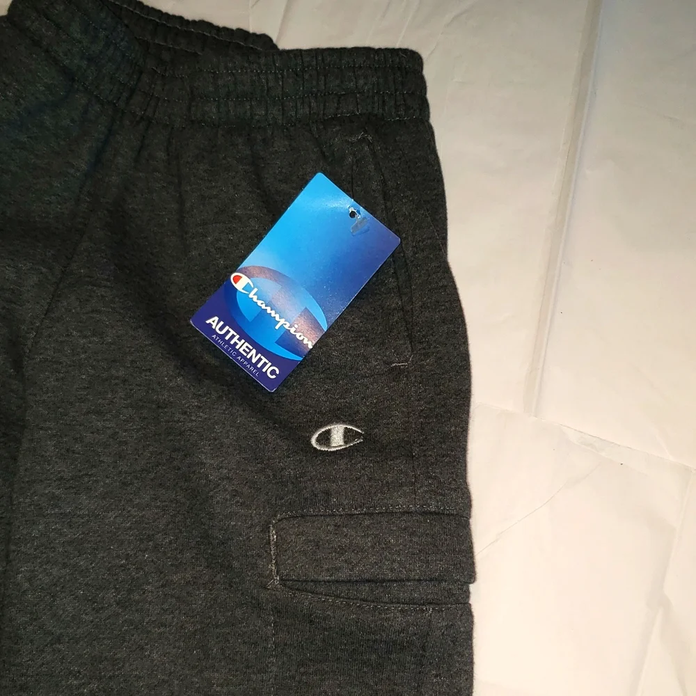 Champion NEW Active Jogger Pants Sweatpants Boy's Toddler Kids Warm Cotton NAVY